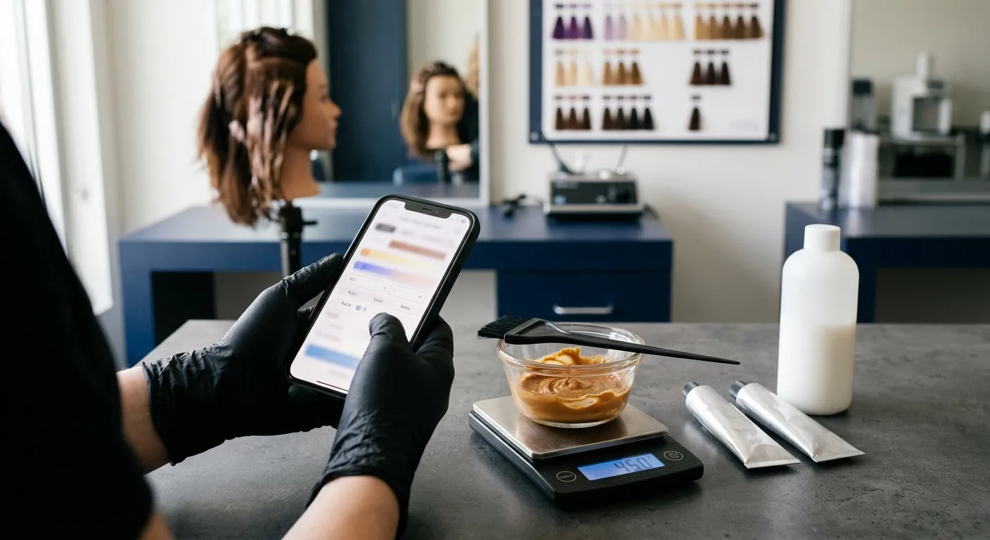 Hair Color Mixing Calculator: Stop Guessing Ratios