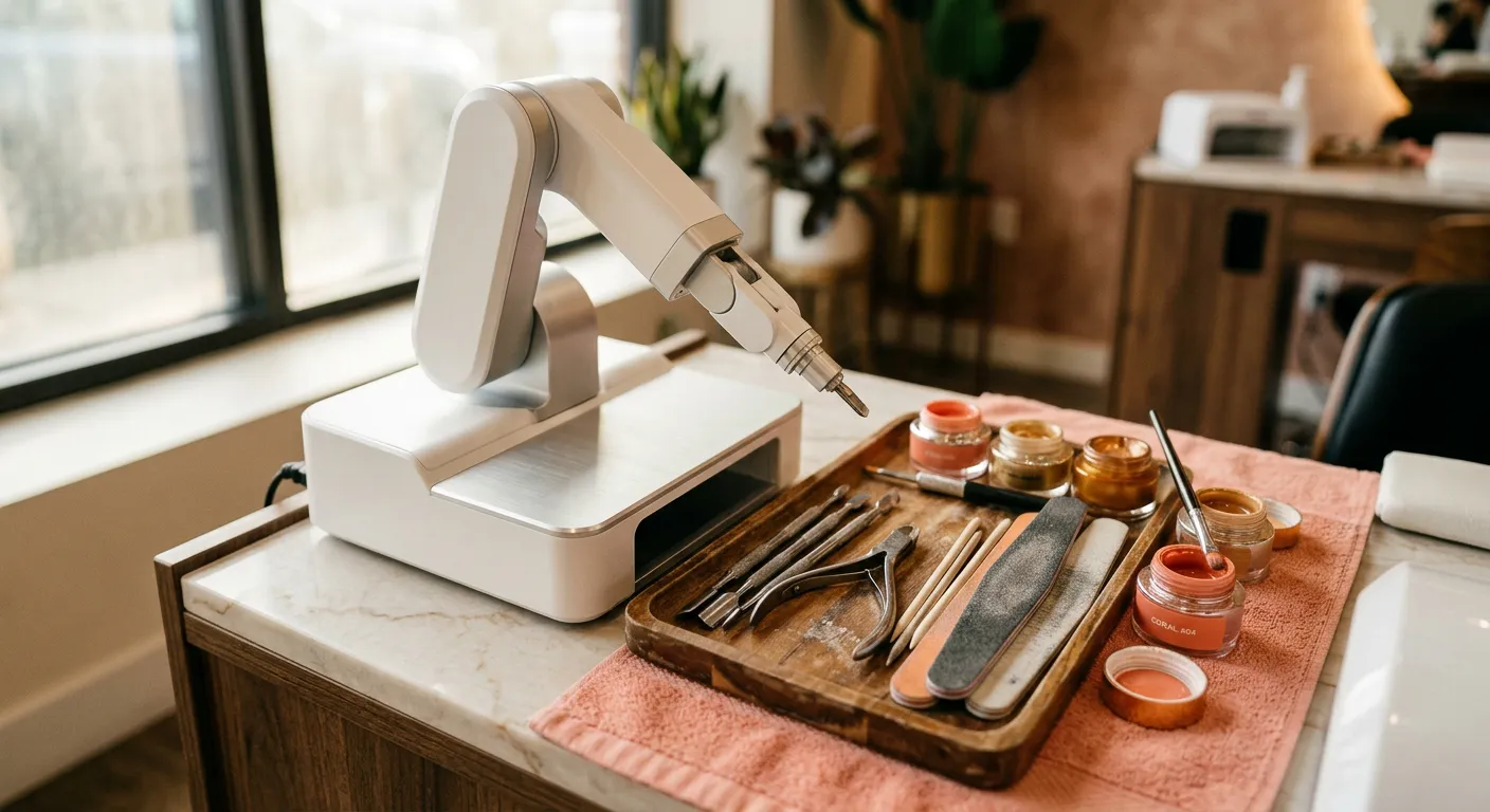 Robot Manicure vs Salon: What Nail Techs Should Know