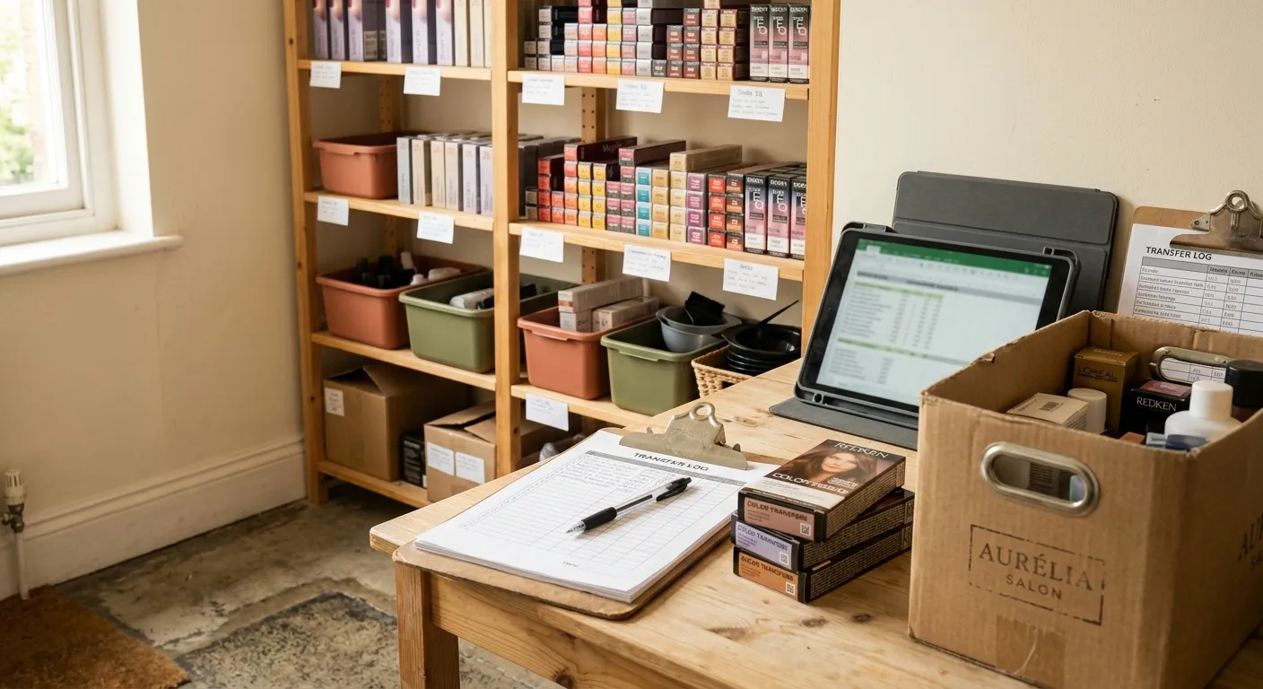 Salon Inventory Transfer Between Locations: My System