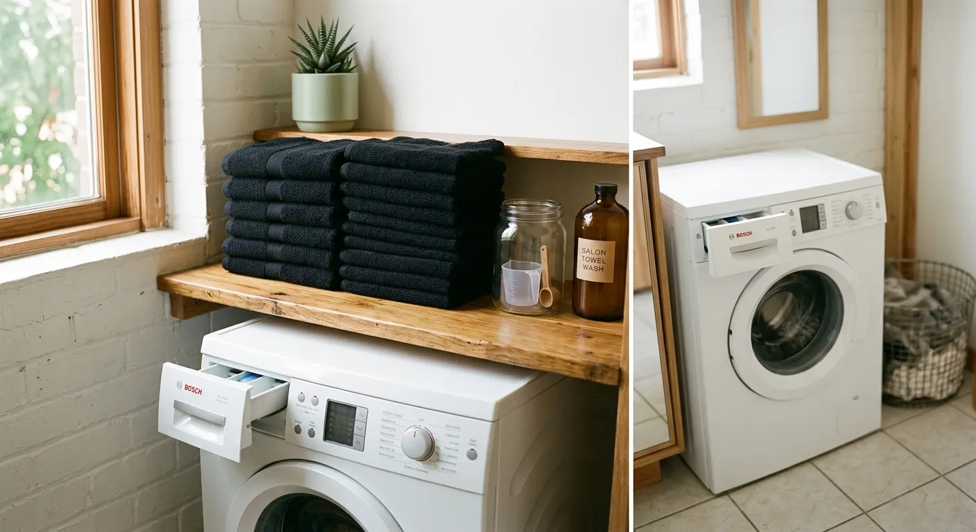 Salon Towel Laundry: My In-House System After Trying Both