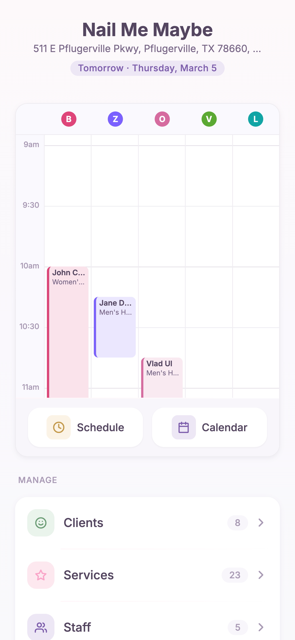 Lutily — Booking Platform for Beauty Professionals
